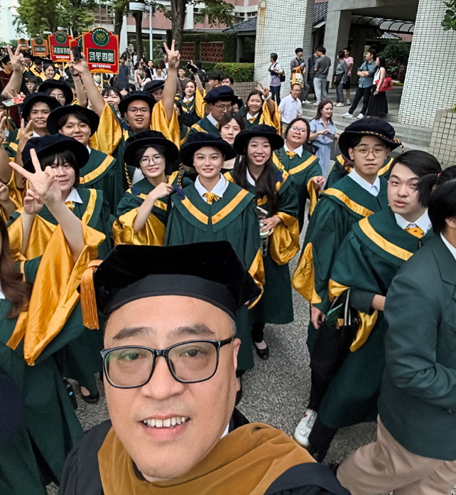 第一次帶畢業生走校園巡禮